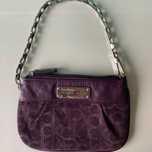 Calvin Klein Monogram Wristlet